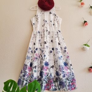 IVANKA TRUMP White Elegant Dress